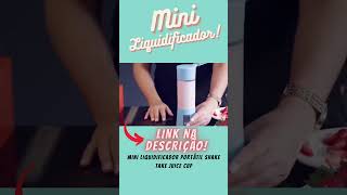 Mini Liquidificador Portátil Shake Take Juice Cup 6 Lâminas Recarregável [upl. by Nevil]