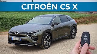 Citroën C5 X  Walkaround  POV Test Drive  PHEV 225 HP [upl. by Golden]