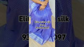 Elite bridal silk saree rs1600 [upl. by Manard]