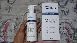 Man Matters Anti hairfall shampoo review After used 6 month manmattersantihairfallshampooreview [upl. by Valente272]