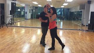 West Coast Swing Lessons online with D’Amico Dance Beginner Class Recap 62818 [upl. by Aoht]