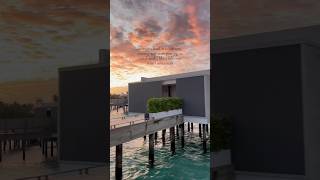 Overwater bungalows maldives sunset overwaterbungalow [upl. by Ellertal]