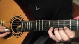 Guitarra Portuguesa  Exercício de mecanismo e Agilidade Mental [upl. by Aved]