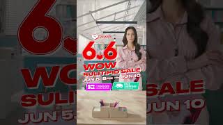 Check out na sa Lazada 66 Wow SuliTipid Sale this June 5 8PM  June 10 [upl. by Connolly802]