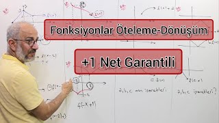 Fonksiyonlarda ÖtelemeDönüşüm  1 Net öğrenmegarantili [upl. by Latsyek]