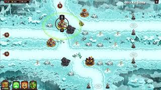 Kingdom Rush Vengeance  Into the Mountains  3 Stars  Map 25 [upl. by Alyam609]