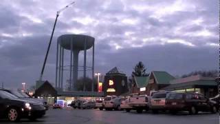 Water Tower Dismantled [upl. by Aleece]