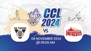 VK TIGERS VS ALL STARS  MATCH 1  CCL 2024  DAY 1 [upl. by Otreblada]