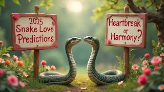 2025 Chinese Zodiac Snake Love Predictions [upl. by Nosnev]