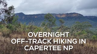 Offtrack hiking in Capertee National Park NSW Australia [upl. by Hamian]