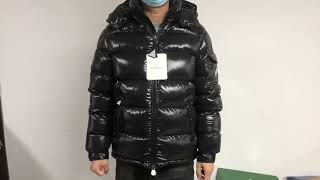 Real vs Fake Moncler Maya Jacket Black from Suplook [upl. by Leiahtan]