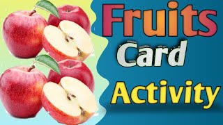 Show The Fruits Activity School Readiness Activity  Jaggu Bisai Official  cgschool [upl. by Yate632]