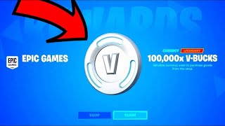 CODICE SEGRETO per OTTENERE 100000 VBUCKS GRATIS IN FORTNITE 2021 V BUCKS GRATIS GLITCH [upl. by Anoblav]