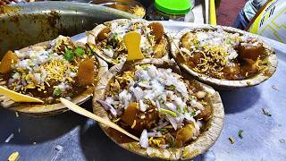 Bhubaneswar Must Try Dahi Bara Aloo Dum  Dahibara Aloodum Ghugni Rs 50 Only  Street Food India [upl. by Uriiah]