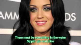 Katy Perry California Girls Lyrics [upl. by Ennaitsirk]