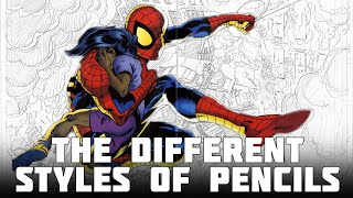 John Byrne Art  The Differences Styles of Comic Pencils [upl. by Sivle]