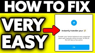 How To Fix Venmo Instant Transfer 2024 [upl. by Iana489]