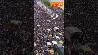 T20 world cup champion team India road show in Mumbai marin drive to wankhede stadium🏆🇮🇳teamindia [upl. by Arenat]