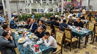 RAMADAN 2023  How Uzbeks Celebrate IFTAR Mastava Jiz Biz Green Samosa and Cheburek [upl. by Heck]