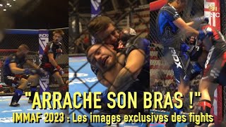 L’exploit de Paul Dena le KO de Samba Sima  Immersion aux Championnats du Monde de MMA [upl. by Aggy]