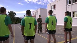 Tests sportifs recrutement Légion étrangère Luc léger  Shuttle run [upl. by Asoral]