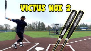 Hitting with the 2023 VICTUS NOX 2  BBCOR Baseball Bat Review [upl. by Rudman]