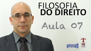 Aula 07  Filosofia do Direito  Conceitos de Direito  Parte 2 [upl. by Scharaga]