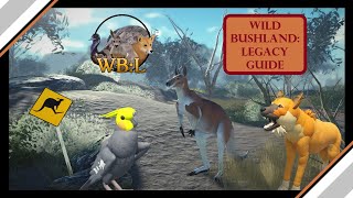 Wild Bushland Legacy RELEASE  game guide  Roblox animal survival [upl. by Regdirb]