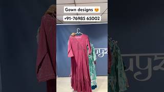 Gown collection 👗gown gowndesigns jaipurikurti trending shorts [upl. by Philana]