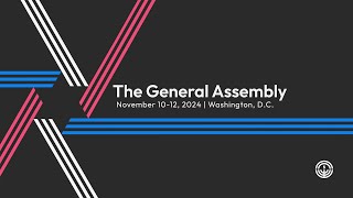 The General Assembly 2024  Morning Plenary [upl. by Onit]