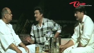 Ninne Premista  Drunken Comedy Scene Between Rajendra Prasad  Srikanth [upl. by Eimrots]