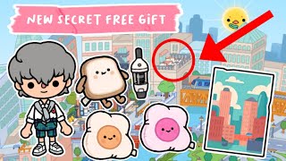 Toca Life World  HOW TO GET NEW SECRET FREE GIFT OUT NOW  TOCA BOCA UPDATE [upl. by Churchill]