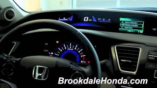 2013  Honda  Civic  Reset The Trip Meter  How To By Luther Brookdale Honda [upl. by Livvyy]