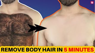 FIRST TIME USING VEET MEN HAIR REMOVAL CREAM  REMOVE BODY HAIR IN 5 MINUTES  QUALITYMANTRA [upl. by Nicholle]