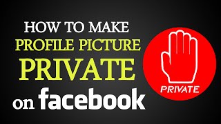 How To Make Facebook Profile Picture Private  Unclickable 2017 [upl. by Ahsilahs542]