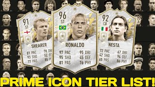 RANKING ALL PRIME ICONS IN FIFA 22  PRIME ICON TIER LIST  FIFA 22 Ultimate Team [upl. by Husein]