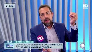 BOULOS AO VIVO NO BALANÇO GERAL [upl. by Aihsenal430]