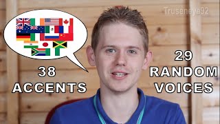 The English Language in 67 Accents amp Random Voices [upl. by Trepur382]