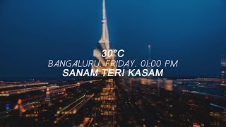 SANAM 💔 TERI KASAM INSTRUMENTAL 😘  INSTRUMENTAL SONGS [upl. by Daggett]