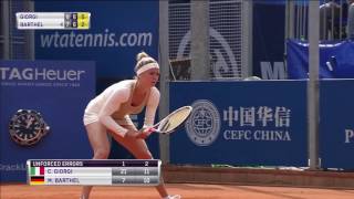 Camila Giorgi vs Mona Barthel [upl. by Anoved]