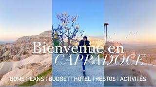 🤩 BIENVENUE EN CAPPADOCE 🤩 Bons plans  Budget  Hôtel  Restos  Activités [upl. by Lashonda]