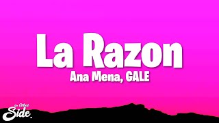 Ana Mena GALE  La Razon LetraLyrics [upl. by Mather881]