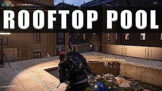 The Division 2 Rooftop Gardens and how to reach the rooftop pool [upl. by Hendrick]