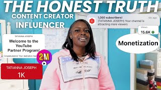 Ⓣ INTENSE BECOMING A CONTENT CREATOR  BEGINNER GUIDE  TATIANNA JOSPEH [upl. by Gratiana]