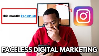 Faceless Digital Marketing How I Made 170160 With Faceless Content On Instagram Tutorial [upl. by Iverson160]