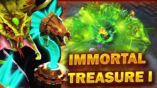 IMMORTAL TREASURE I 2022 TI11 Battle Pass  Preview  All Effects Dota 2 [upl. by Ecnedurp]