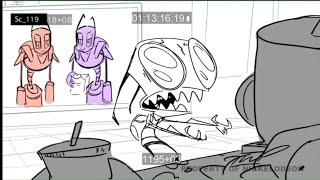 Invader ZIM Enter the Florpus Animatics  WIPs [upl. by Criswell]