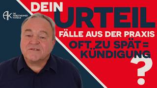 Der Zuspätkommer  Wie würdest du entscheiden Praxisfälle arbeitsrecht interaktiv deinurteil [upl. by Gusty]