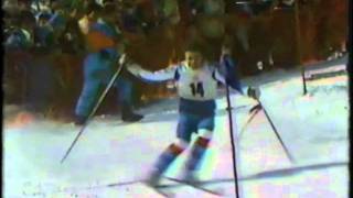 1984 Winter Olympics  Mens Slalom Part 4 [upl. by Yelir]