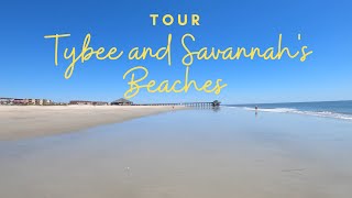 Tour of Tybee Island Georgia and the Beaches See the little Island and the beautiful Beaches [upl. by Shushan664]